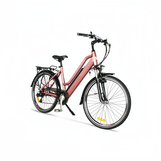 KRX-7200 350W 48V 13Ah Electric Mountain Bike - Pink, Top Speed 15.5mph